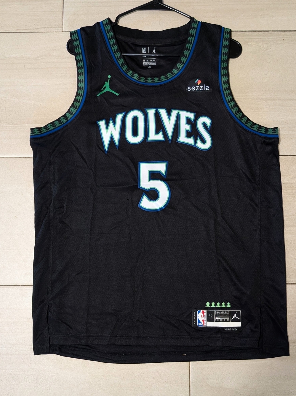 Anthony Edwards Minnesota Timberwolves 2026 Statement Edition Jersey